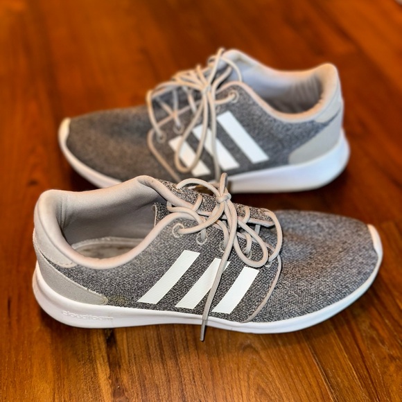 Size 8 - Adidas Cloudfoam QT Racer Light Onix W - Picture 2 of 5